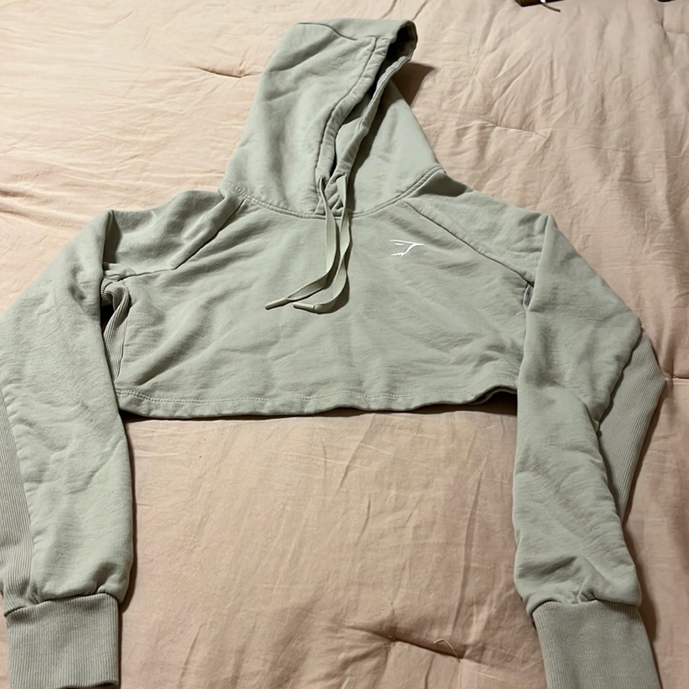 Gymshark crop hoodie